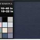 URMONA 34'' x 22'' Waterproof Silicone Under Sink Mat Cabinet and Counter Protector, Shelf Liner for Kitchen and Bathroom, Storage and Organizers, Litter Mat, Pet Cat Puppy Essentials(Slate)