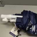 AMMSUN Shade Umbrella, Premium Portable Umbrella with Stand, 6.5ft Lightweight Free Standing Canopy for Sporting Games, Adjustable Instant Sun Protection and Easy to Carry, Navy Blue