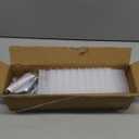 Unittype 24 Set Clear Peg Board Baskets and Bins Pegboard Baskets Organizer Accessories Peg Board Bins with Hooks Sticker Label and Pen for Office Wall Teacher Craft Supplies Garage Tool Storage