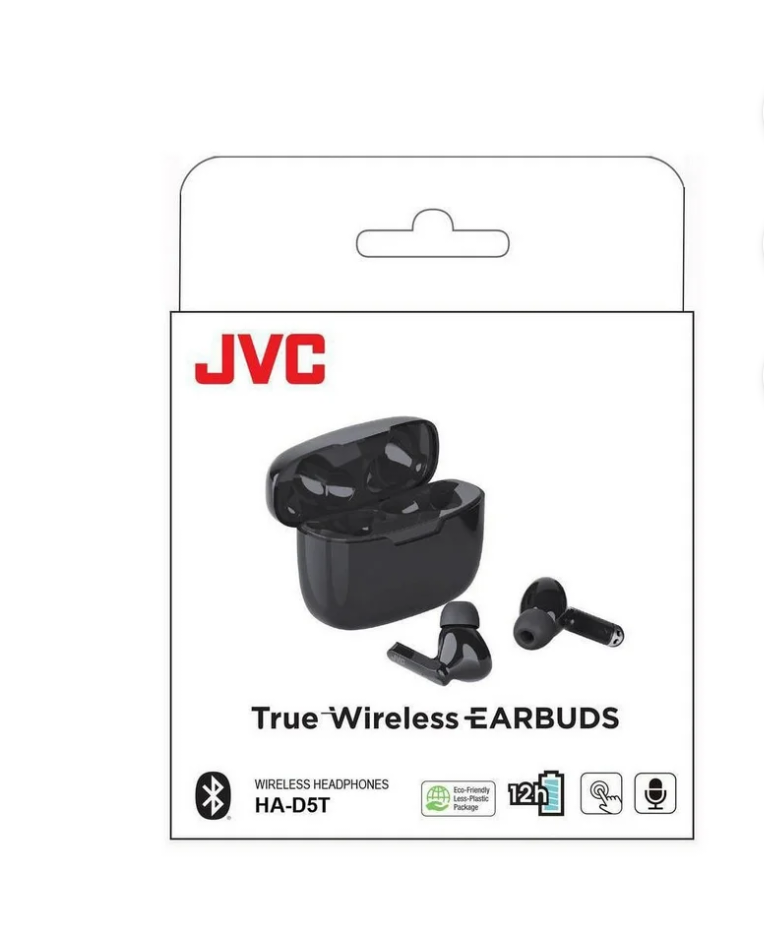 JVC Earset - True Wireless - Bluetooth - Earbud - Binaural - In-ear - Olive Black
