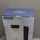 Dehumidifier, 98OZ Dehumidifiers for Home(1000sq.ft), Humidity Display Dehumidifier for Basement Bathroom Bedroom, Auto Shut Off, Washable Filter, Drain Hose, Timer, 7 Ambient Lights, Khaki