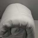 Mattress Topper Queen Size Viscose Derived from Bamboo, Thick Soft Pillow Top Mattress Pad Cover for Back Pain, Mattress Protector with 8-21 Inch Deep Pocket, White