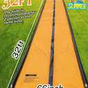 32ft Slip and Slide for Kids and Adults, Extra Long Backyard Water Slide for Kids Ages 5-8 8-12 with Pool and 2 Inflatable Bodyboards, Summer Outdoor Games Water Toys