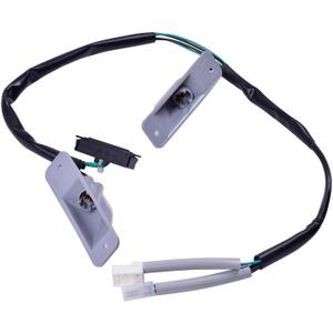 Rear License Plate Lamp Light Socket Wire Harness Compatible with Subaru Forester 2.5L 2009-2013 84931-SC060 84931SC060, White 