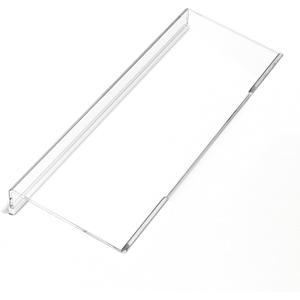 Computer Keyboard Stand Holder - Ergonomic Acrylic Keyboard Stand for Desktop Comfortable Keyboard Tray Riser with Silicone Anti-Slip Strip for Home School Office Desk Accessory, Clear (1 PACK)