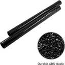 Pack of 3 Vacuum Cleaner 1-1/4" Extension Wands, Vacuum Cleaner Accessories, 32mm Vacuum Hose Plastic Wand Pipe Extent to 34inch (Black Hose, Pack of 3)