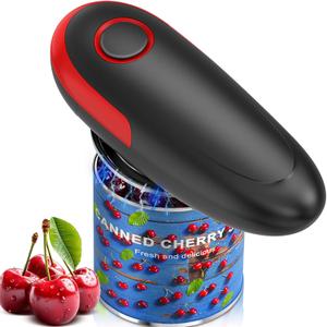 Electric Can Opener - Smooth Edge (No Sharp), Handheld Automatic, Portable for Camping - Easy for Arthritis Patients, Best Kitchen Gadget