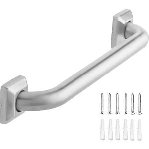 Bathroom Grab Bars Stainless Steel Handrail ADA Compliant 500lbs bathtubs and Showers Toilet Handle Safety for Handicap, Elderly, Disabled, Injury (12 inches)