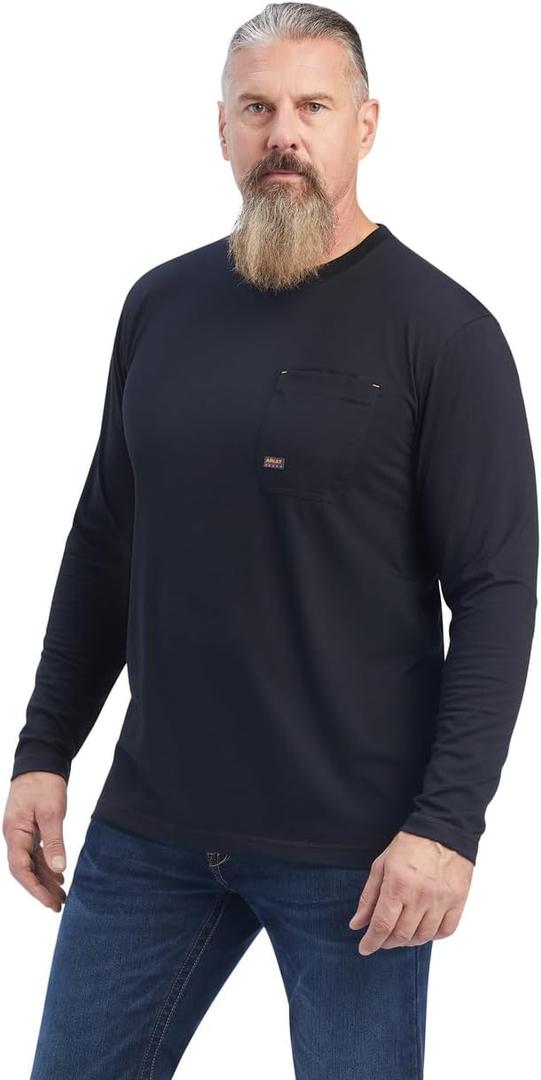 ARIAT Men's Rebar Workman Born for This Graphic T (Black, XL)