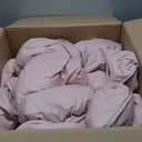 Joysoul California King Size Down Comforter - All Season Ultra Soft Goose Down & Feather Fiber Fill, Luxury Hotel Pink Duvet Insert with Corner Tabs (108" X 94")