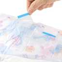 CutiePlusU Disposable Diaper Sample 2 Pieces Protective Underwear Absorbent Briefs Dry Surface White Pink (Large 37"-47")