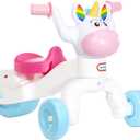 Little Tikes Go & Grow Unicorn Indoor & Outdoor Ride-On Scoot for Preschool Kids Toddlers and Children to Develop Motor Skills for Boys Girls Age 1-3 Years, Large