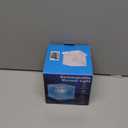 Rechargeable Shower Light No Wiring, 16 Color Changeable Ocean Wave Projector Light, Dimmable Waterproof Shower Lamp with Remote, Rotating Flame Water Ripple Lamp for Shower, Bathroom, Bedroom Decor