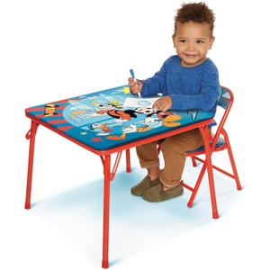 Mickey Mouse Jr. Activity Table Set with 1 Chair