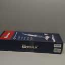 ENHULK Pool Vacuum for Above Ground Pool, Upgraded 13.4" Wide Head & Telescopic Pole, 18.5 GPM Suction, 60 Min Runtime, Cordless Handheld Rechargeable Pool Cleaner for Inground Pools (Blue)