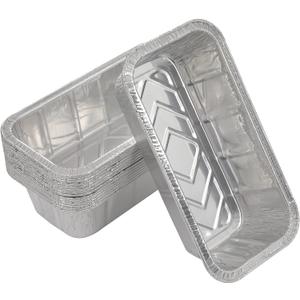 Waytiffer Loaf Pans [25 Pack] 2Lb Heavy Duty Disposable Aluminum Foil Premium Bread Tins Standard Size - 8.5" X 4.5" X 2.5" Perfect for Homemade Cakes & Breads
