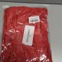 BEAGIMEG Women's Ruched Cami Crop Top Bodycon Skirt 2 Piece Outfits Dress (Red, S)