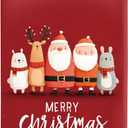 FOREVER QUEEN Merry Christmas Luggage Cover Suitcase Protector Suitcase Cover Anti-Scratch, Stretchable Bag Cover Washable Durable Polyester (M(fits 24-26Inch suitcase))