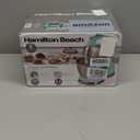 Hamilton Beach Classic Stand and Hand Mixer, 4 Quarts, 6 Speeds with QuickBurst, Bowl Rest, 290 Watts Peak Power, Blue (64658)