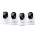 2K Home Security Cameras-2.4Ghz WiFi Indoor Camera with 360° Motion Detection for Pets/Nanny/Baby/Dog, 2 Way Audio, 24/7 SD Card Storage, Cloud Storage, Works with Alexa & Google Home, D1 4P