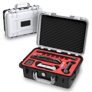 Travel Carrying Case for Nintendo Switch 2 & Accessories, All in One Protective Case, Hard Shell Cases with 12 Game Cards Slots, Waterproof Storage Organizer Box for Dock, Pro Controller-Black