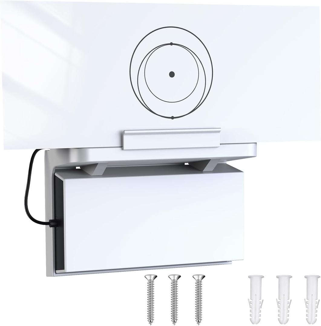 Starlink Router Mount, 2-in-1 Wall Mounting Kit for Starlink Gen 3 Router and Power Supply, Space Saving, Easy Installation