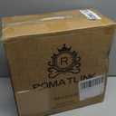 Romatlink 10.5 Inch Ceramic Dinner Plates Set of 6, Bohemian Appetizer Dessert Plates, Microwave Oven Dishwasher Safe, Hand Painted Artisan Design, Gift for Housewarming Thanksgiving