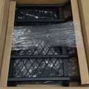 Fireplace Grate 17 Inch- Wood Stove Fireplace Log Grates Set with Ember & Ash Trays Pan, Heavy Duty Wrought Cast Iron Rack Holder Pit for Indoor Outdoor Chimney Hearth