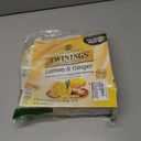 Twinings Lemon & Ginger Herbal Tea Individually Wrapped Bags, 100 Count (Pack of 1), Tangy Lemon, Spicy Ginger, Naturally Caffeine-Free, Enjoy Hot or Iced, 100 Teabags (EXP 12/29/28)