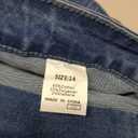 EVALESS Womens Baggy Barrel Jeans High Waisted Wide Leg Boyfriend Denim Ankle Pants (14, Navy Blue)