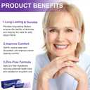 Comfort Seal Pro Denture Adhesive, Thermoplastic Denture Adhesive, Extra Strong and Durable Denture-Adhesive, Long Lasting Effect