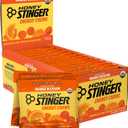 Honey Stinger Organic Orange Blossom Energy Chew, Gluten Free & Caffeine Free, for Exercise, Running and Performance, Sports Nutrition for Home & Gym, Pre and Mid Workout, 21.6 Ounces (Pack of 12) (EXP 03/24/27)
