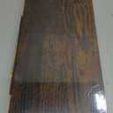 BAYKA Floating Shelves Bathroom for Wall  Shelf Over Toilet Farmhouse Rustic Wood for Bedroom, Kitchen, or Living Room Decor Organization Display Shelving  Rustic Brown, Set of 3 (15.7inches)