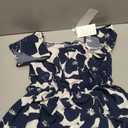 Off Shoulder Ruffle Dress for Women, A-Line Mini Dress with Belt, Fitted Bust Summer Wedding Guest Dress (L)