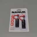 NANUK TSA Approved Locks 2-Pack – Durable, Secure Travel Case Lock with Cut-Resistant Steel Shackle & Rustproof (Black)