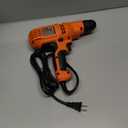 BLACK+DECKER Corded Drill, 5.5-Amp, 3/8-Inch (DR260C)