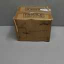 SENTVEND 20 Oz Drinking Glasses with Bamboo Lids and Glass Straw - 6 Pcs Glass Cups Beer Ice Coffee Glasses Cute Aesthetic Cup Great for Coffee Bar Accessories Include 2 Cleaning Brushes