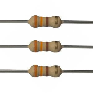E-Projects 100EP512330R 330 Ohm Resistors, 1/2 W, 5% (Pack of 100)