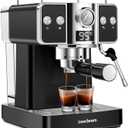 SEEDEEM Espresso Machine,20 Bar Espresso Maker with Milk Frother,Stainless Steel Latte and Cappuccino Machine with 1.8L(60 Fl Oz) Removable Water Tank (Black)