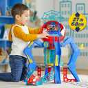 Spidey and His Amazing Friends Web-Spinners Web-Quarters, Kids Playset with Action Figure, Vehicle, and Accessories, Marvel Super Hero Toys, Ages 3 and Up, Large