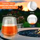 Denylo pro 50 Pcs 14 OZ Plastic Ribbed Wine Glasses Disposable Clear Wine Glasses Recyclable Shatterproof Reusable Plastic Cups for Party Home Bars Wedding Tasting Favors