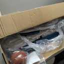 6 in 1 Toddler Slide for Toddler&Kids,Kids Climber Slider for Indoor Outdoor Playground with Storage,Telescope,Basketball Hoop and L Shaped Slide for Toddler Climber Playset,Blue