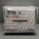 INGEROOM 6x9 Washable Area Rugs, Neutral Beige Geometric Area Rug for Living Room Bedroom, Modern Area Rug, Large Non-Slip Indoor Floor Carpet for High Traffic Areas, Kitchen, Dining Room