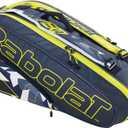 Babolat RHX6 Pure Aero Grey Yellow White Tennis Racquet Bag