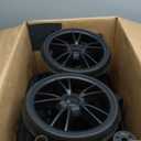 Luxury Wagon Stroller for 2 Kids & Cargo-Lightweight Foldable Travel Push Pull All-Terrain Double Wagon for Newborn&Toddler with 5-Point Harness,Adjustable Handle, Canopy,Tray Table,Cup Holder (Black)