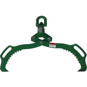 2 Serrated 18in Swivel Claw Hook,Log Lifting Tongs, Heavy Duty Grapple Timber Claw,Lumber Skidding,Log Lifting -18in