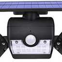 Wall sconces Led Solar Outdoor Waterproof, One for Two Lamp Holders, Suitable for Courtyards, Gardens, Villas, Etc Exterior Light Fixture