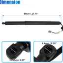 X AUTOHAUX Rear Tailgate Power Hatch Lift Left Support for Jeep Cherokee 2015 2016 2017 2018 68231345AC Tailgate Lift Support Shock Strut