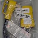 50 Amp to 20 Amp 110V RV Distribution Adapter, 240V to 120V, NEMA 14-50P to 4 X 5-20R/15R RV Generator Adapter, 4-Prong Plug to Mutiple Household Outlet w/ 24amp Circuit Breaker, ETL Listed