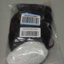 Wiggy Mermaid Short Brown Cosplay Wig Male Men Unisex Hair Wig Fluffy Curly Anime Wigs for Adults with Cap for Halloween Party